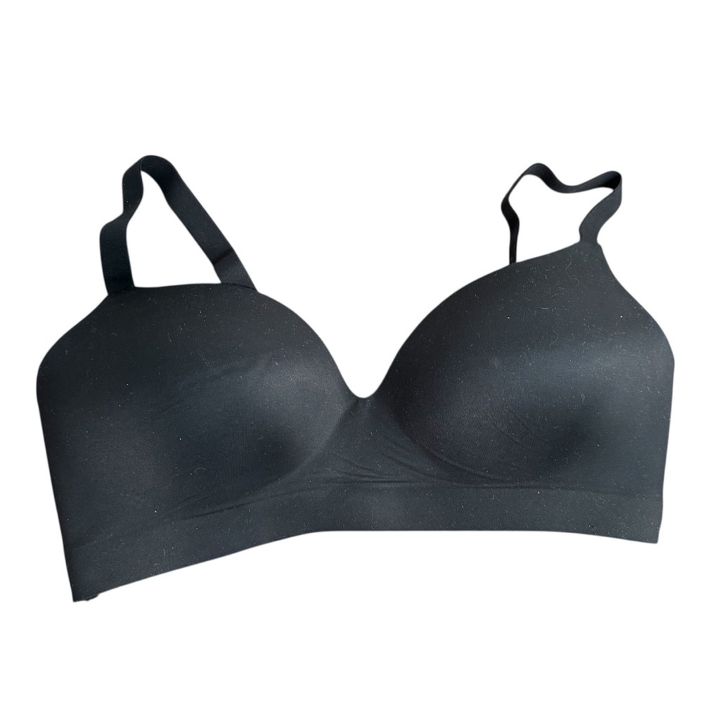 SOMA Embliss Wireless Black Bra Size 40D Comfortable Support
